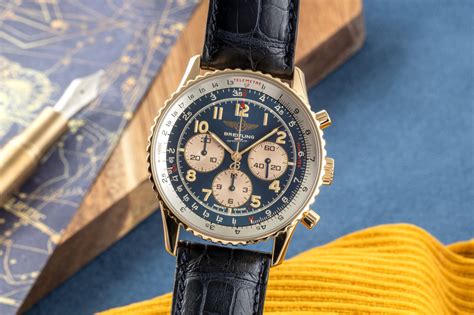 breitling navitimer 92 gold|breitling navitimer service cost.